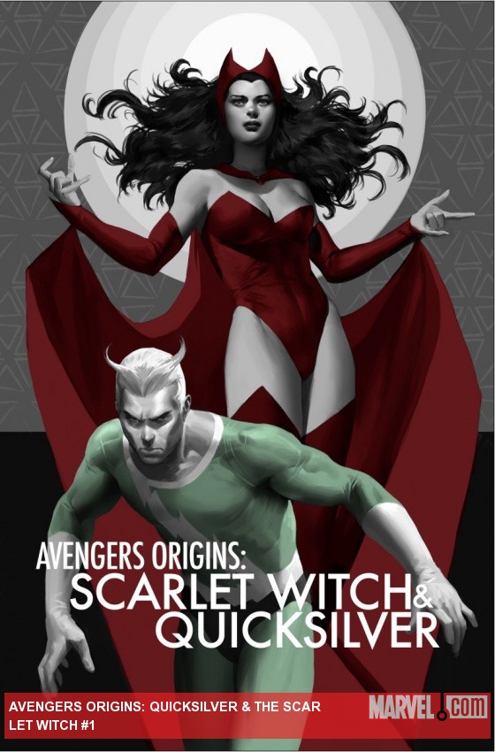 Avengers Origins: Quicksilver & The Scarlet Witch cover
