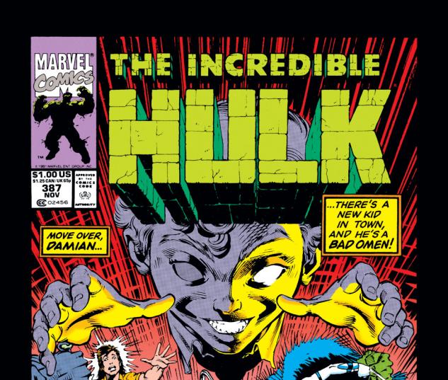 Incredible Hulk (1962) #387 Cover