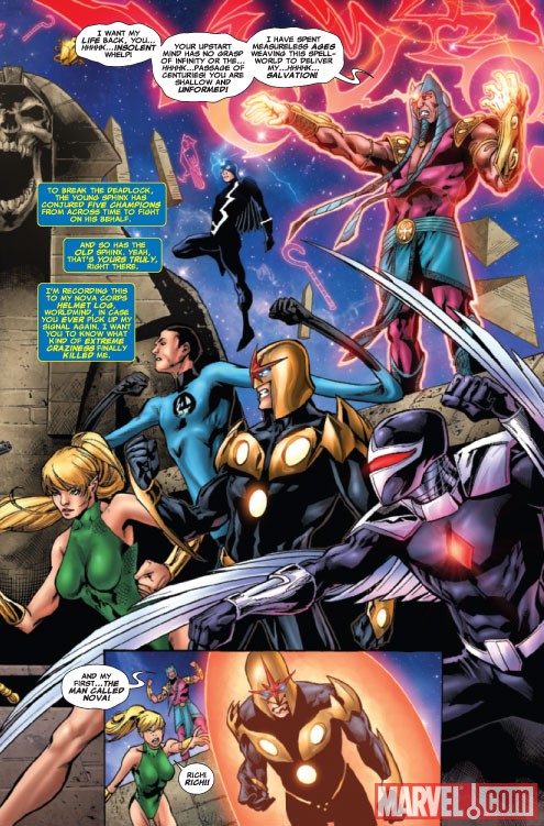 NOVA #34 Art by Andrea Di Vito