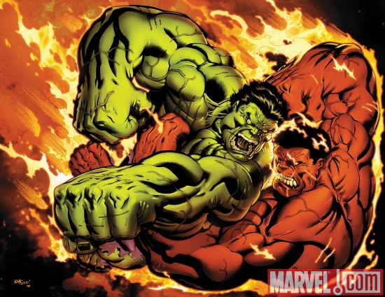 HULK #24 cover by Ed McGuinness