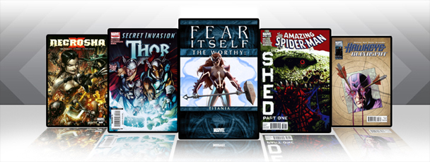 Marvel iPad/iPod App: Latest Titles 5/11/11