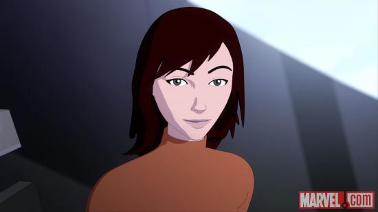 A mysterious new student in Iron Man: Armored Adventures