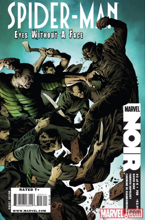 Spider-Man Noir: Eyes Without a Face #3 Cover by Patrick Zircher