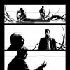 Black and white preview art by Richard Isanove
