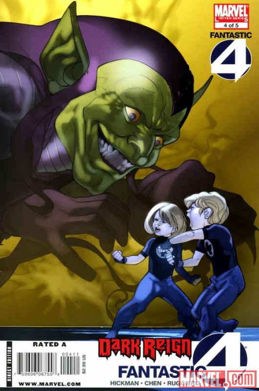 Image Featuring Norman Osborn, Valeria Richards