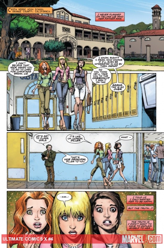 Ultimate Comics X #4 preview art by Arthur Adams