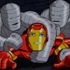 Iron Man tackles some mummies in The Super Hero Squad Show