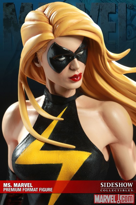 Ms. Marvel Premium Format Figure from Sideshow Collectibles