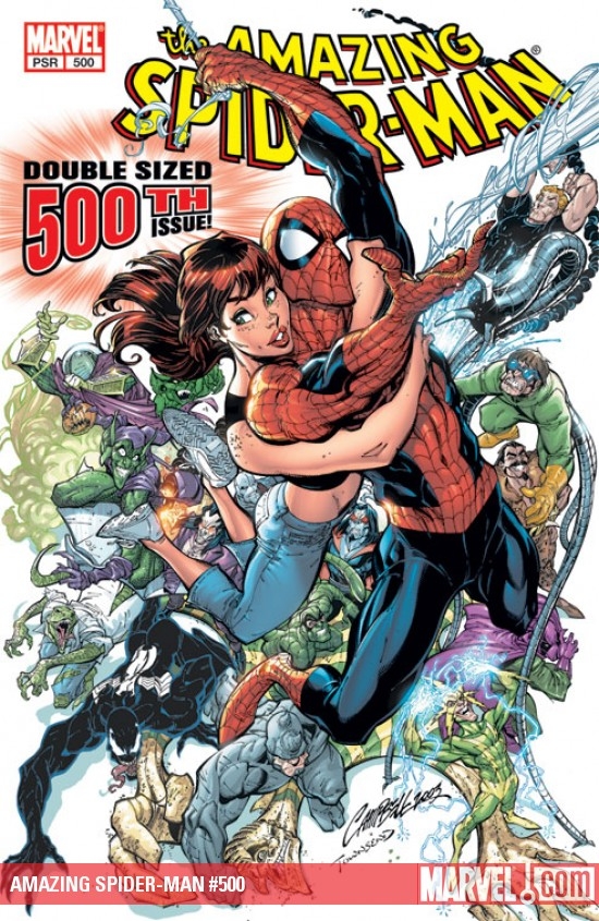 AMAZING SPIDER-MAN (2003) #500 COVER