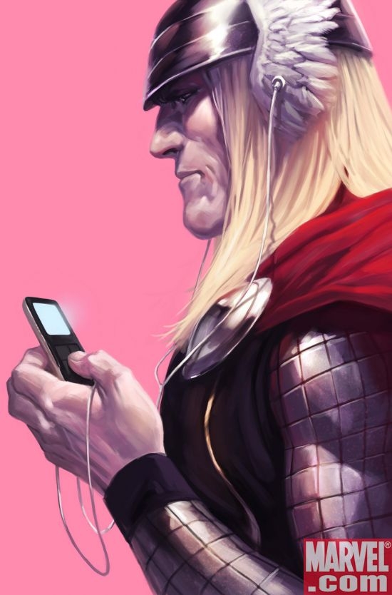 THOR #601 variant cover by Marko Djurdjevic