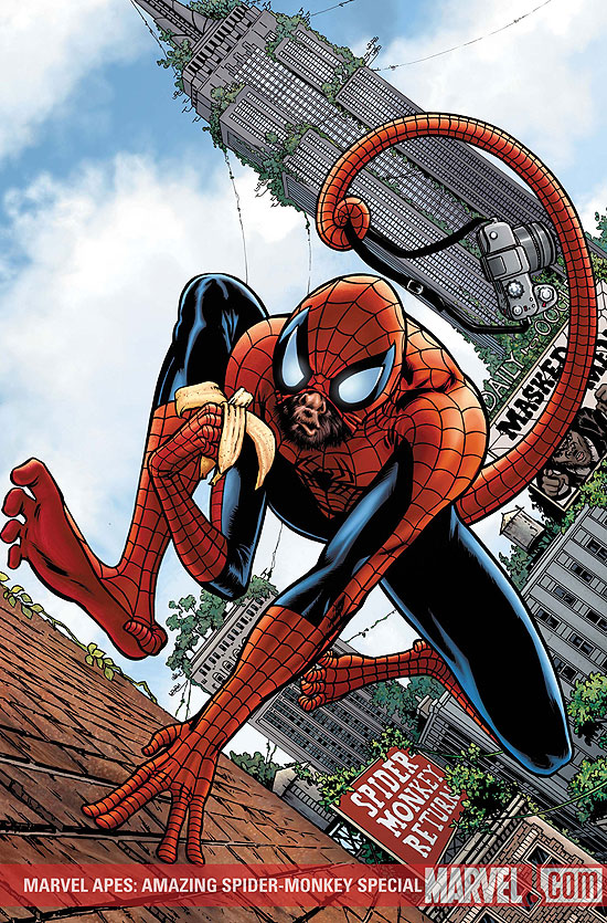 MARVEL APES: AMAZING SPIDER-MONKEY SPECIAL 1 (2009)