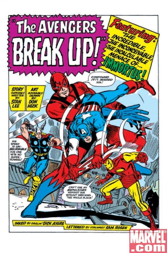 AVENGERS CLASSIC #10, page 1