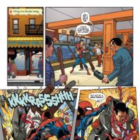 SPIDER-MAN #1 preview art by Matteo Lolli