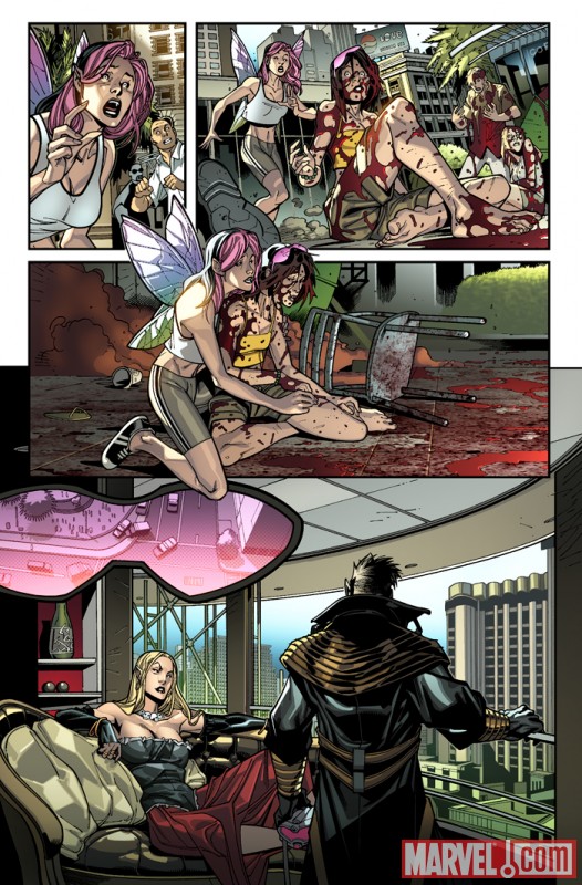 X-MEN #1 preview art by Paco Medina 9