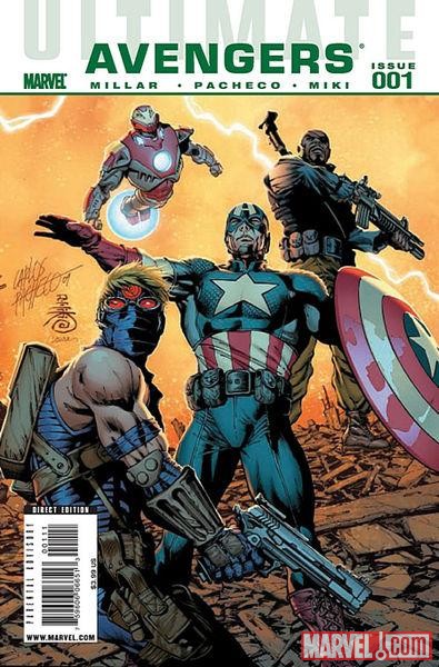 ULTIMATE COMICS AVENGERS #1 cover by Carlos Pacheco