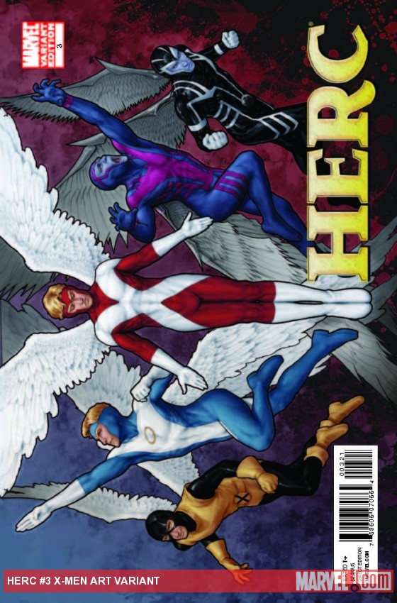 Herc (2010) #3 (X-Men Art Variant)