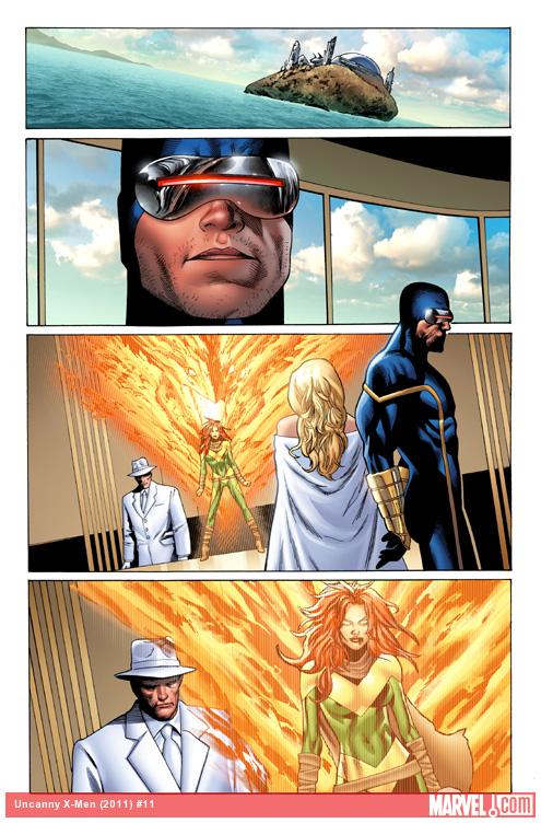 Uncanny X-Men (2011) #11 preview art by Greg Land