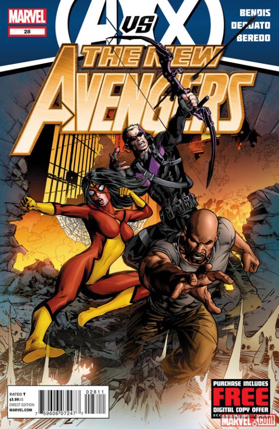 New Avengers #28 cover art preview by Michael Deodato