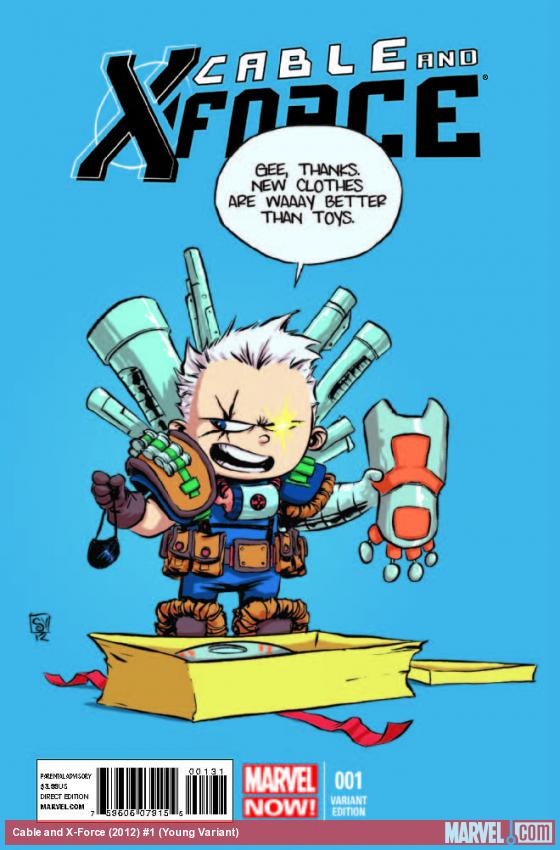 Cable and X-Force (2012) #1 (Young Variant)