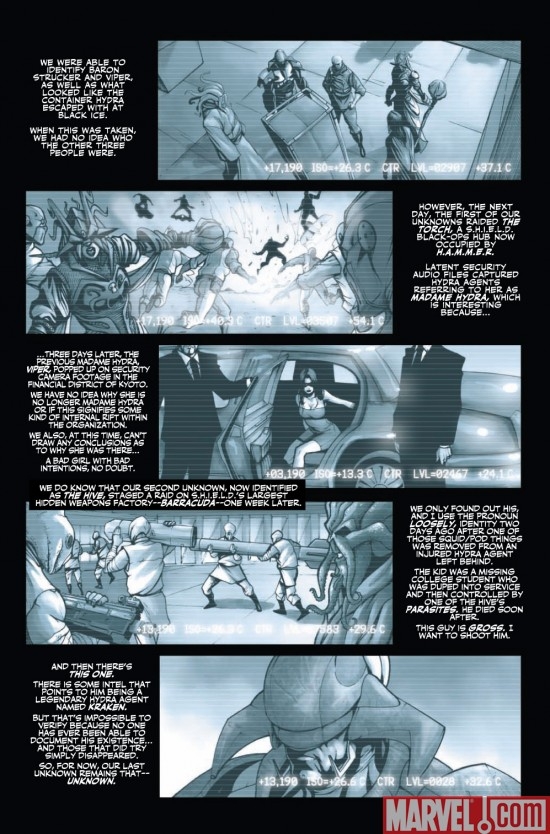 SECRET WARRIORS #3 preview page 2