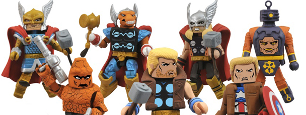 New Marvel Minimates Featuring Cap and Thor