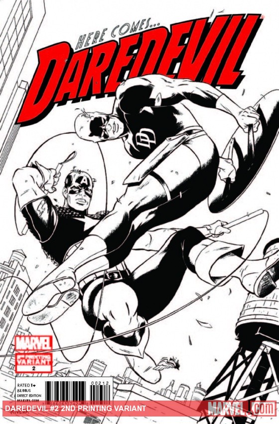 Daredevil (2011) #2 (2nd Printing Variant)