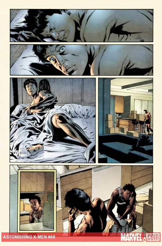 Astonishing X-Men #48 preview art by Mike Perkins