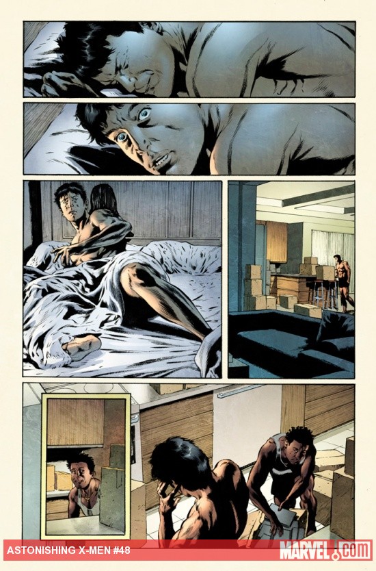 Astonishing X-Men #48 preview art by Mike Perkins