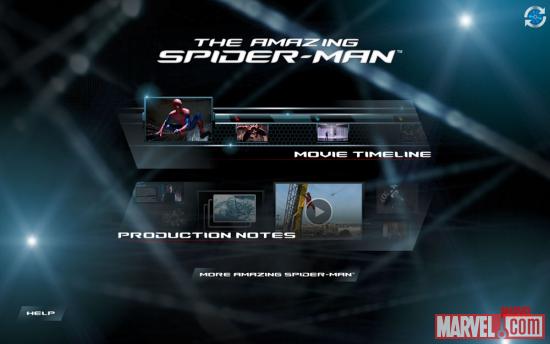 The Amazing Spider-Man Second Screen App
