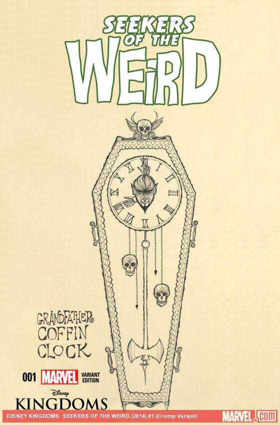 Disney Kingdoms: Seekers of the Weird (2014) #1 (Crump Variant)