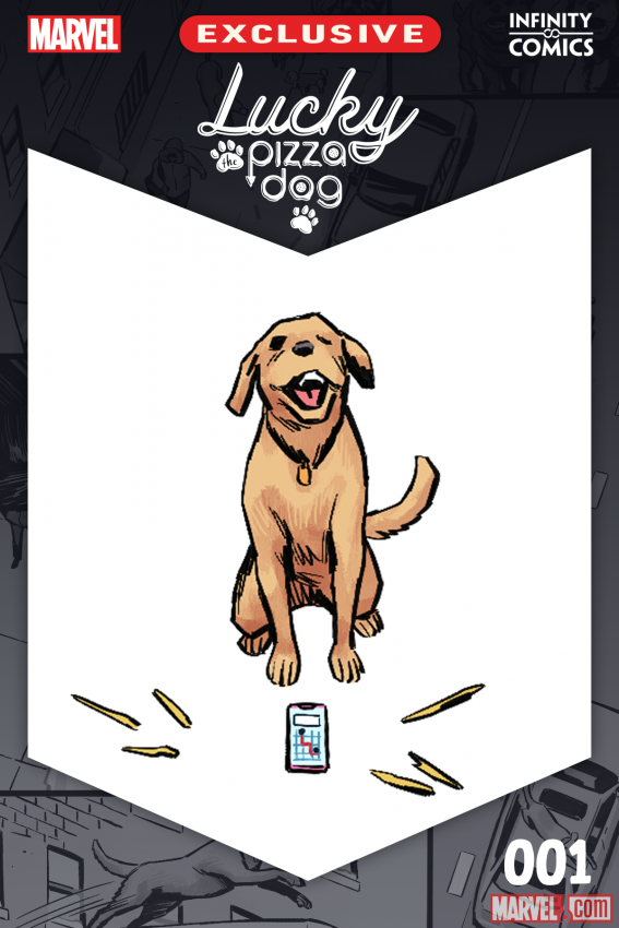 Lucky the Pizza Dog Infinity Comic (2021)