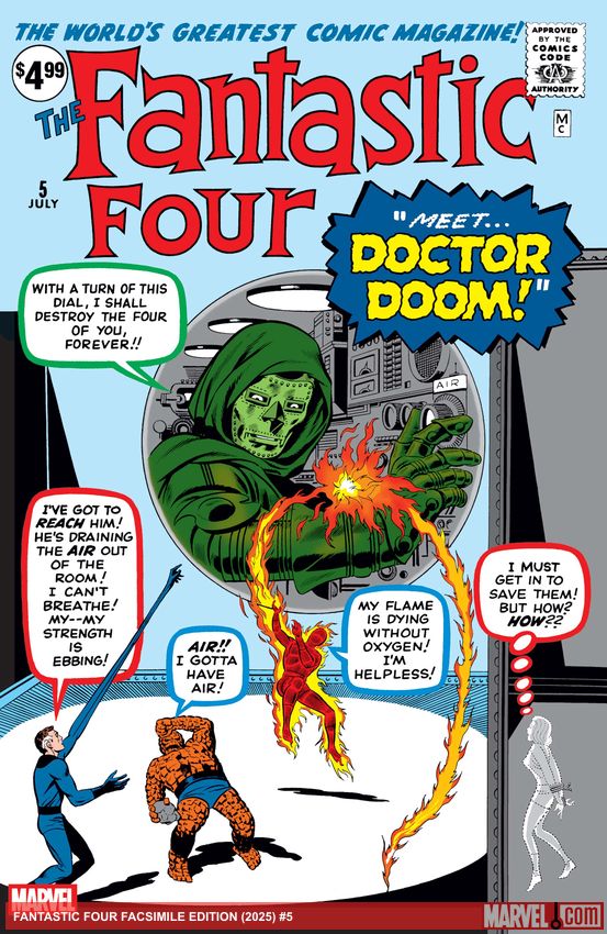 FANTASTIC FOUR FACSIMILE EDITION (2025) #5