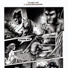 Nick Gurewitch's Wolverine story from the STRANGE TALES collection