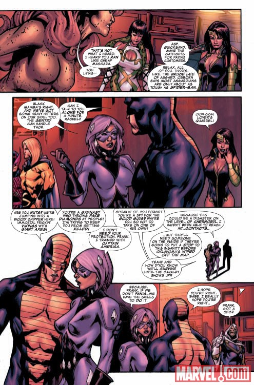 AVENGERS: THE INITIATIVE #32 Art by Rafa Sandoval