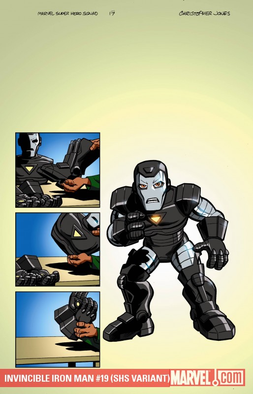 Invincible Iron Man (2008) #19 (SHS VARIANT)