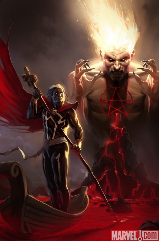 DOCTOR VOODOO: AVENGER OF THE SUPERNATURAL #2 cover by Marko Djurdjevic
