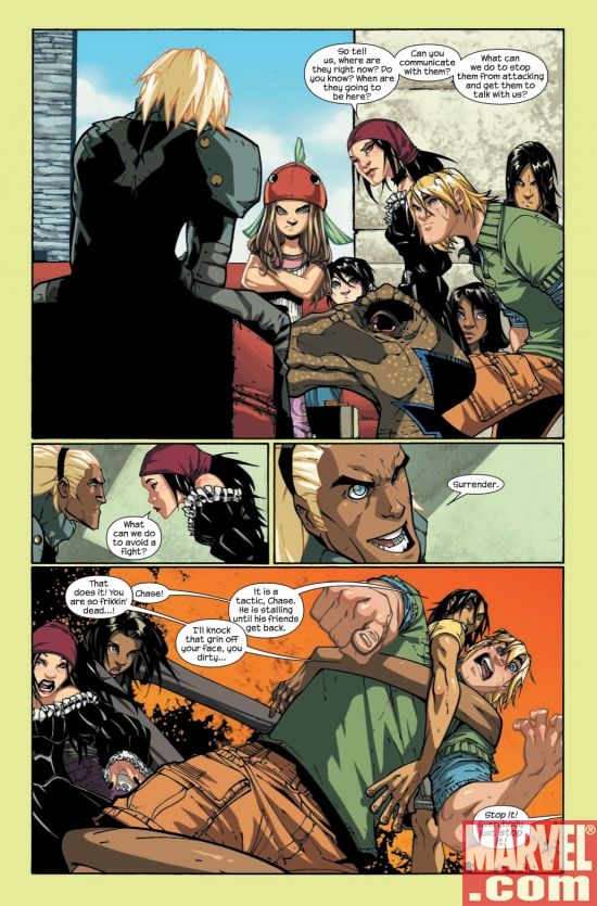 RUNAWAYS #3, page 7