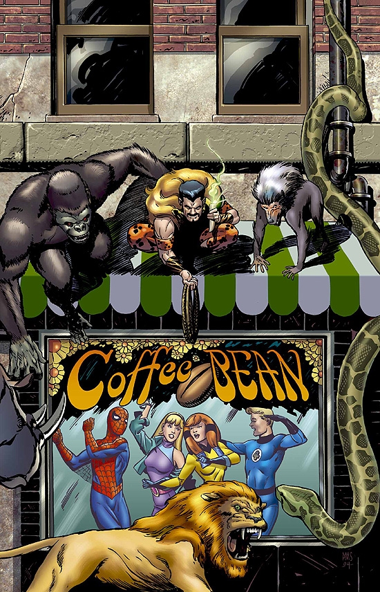 SPIDER-MAN/HUMAN TORCH (2006) #2 COVER