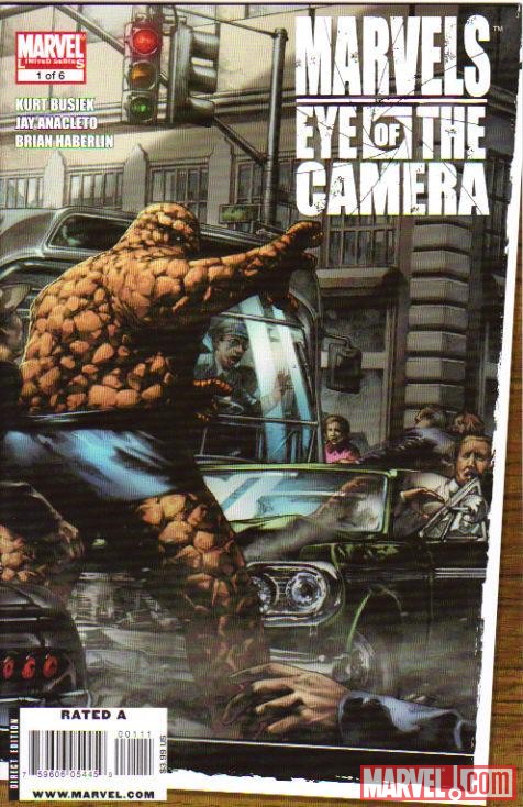 MARVELS: EYE OF THE CAMERA #1 cover by Jay Anacleto