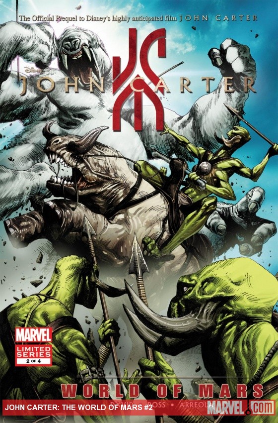 John Carter: The World of Mars (2011) #2