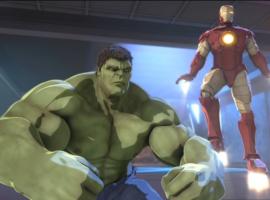 Screenshot from Marvel's Iron Man & Hulk: Heroes United