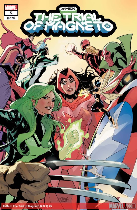 X-Men: The Trial of Magneto (2021) #5 (Variant)
