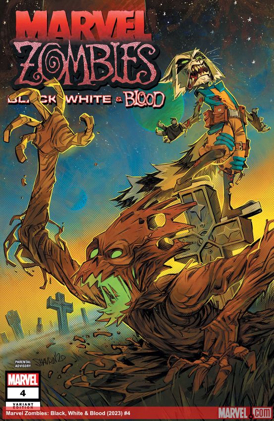 Marvel Zombies: Black, White & Blood (2023) #4 (Variant)