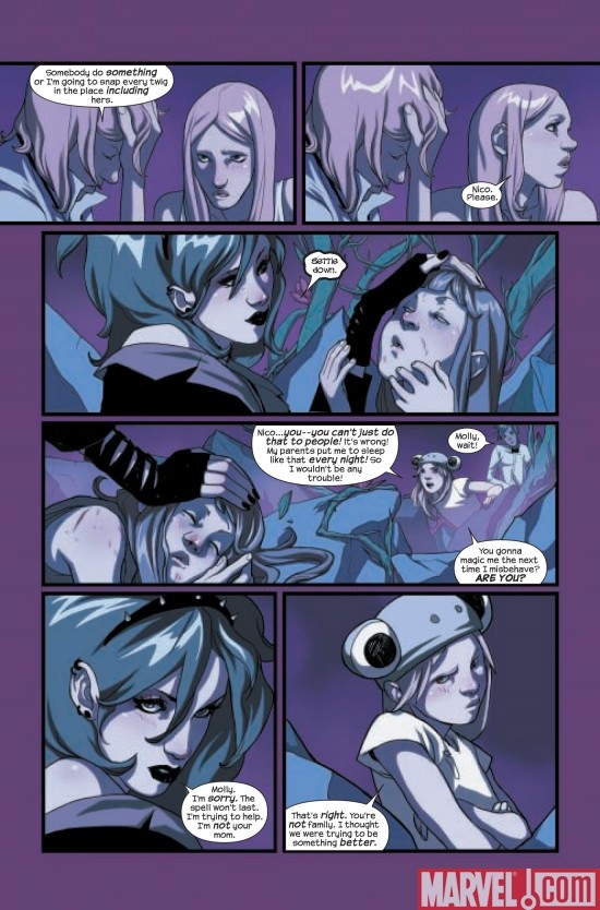 RUNAWAYS #12, page 6