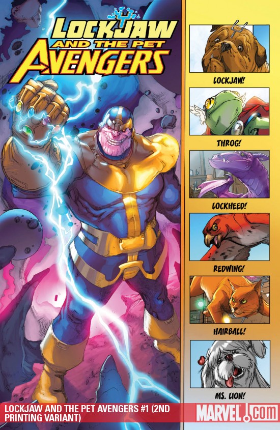 Lockjaw and the Pet Avengers (2009) #1 (2nd printing)