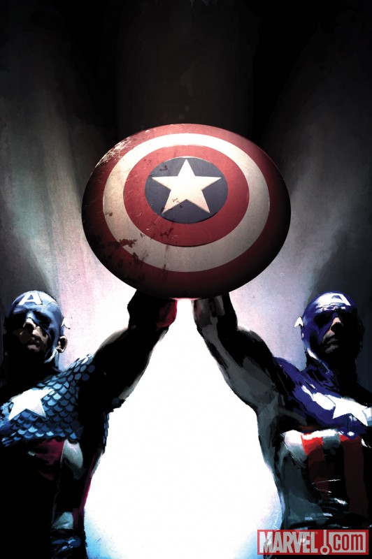 CAPTAIN AMERICA: WHO WILL WIELD THE SHIELD? #1 cover by Gerard Parel