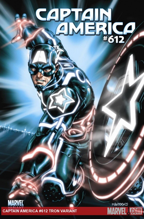 Captain America (2004) #612 (TRON VARIANT)