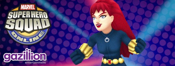 Super Hero Squad Online: Meet the Black Widow