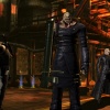 Screenshot of Nemesis, Wesker and Chris Redfield from Ultimate Marvel vs. Capcom 3