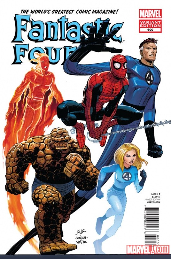 Fantastic Four #600 Cover Art by John Romita Jr.